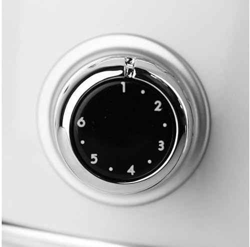 Miniatura 4 de HADEN Heritage Tostadora de pan de acero inoxidable, tostadora de ranura ancha de 4 rebanadas con ajustes de botón, bandeja extraíble para migas con