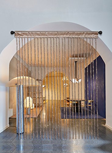 Image of RAMCHA Golden Spiral String Curtain (9 FEET) (2)