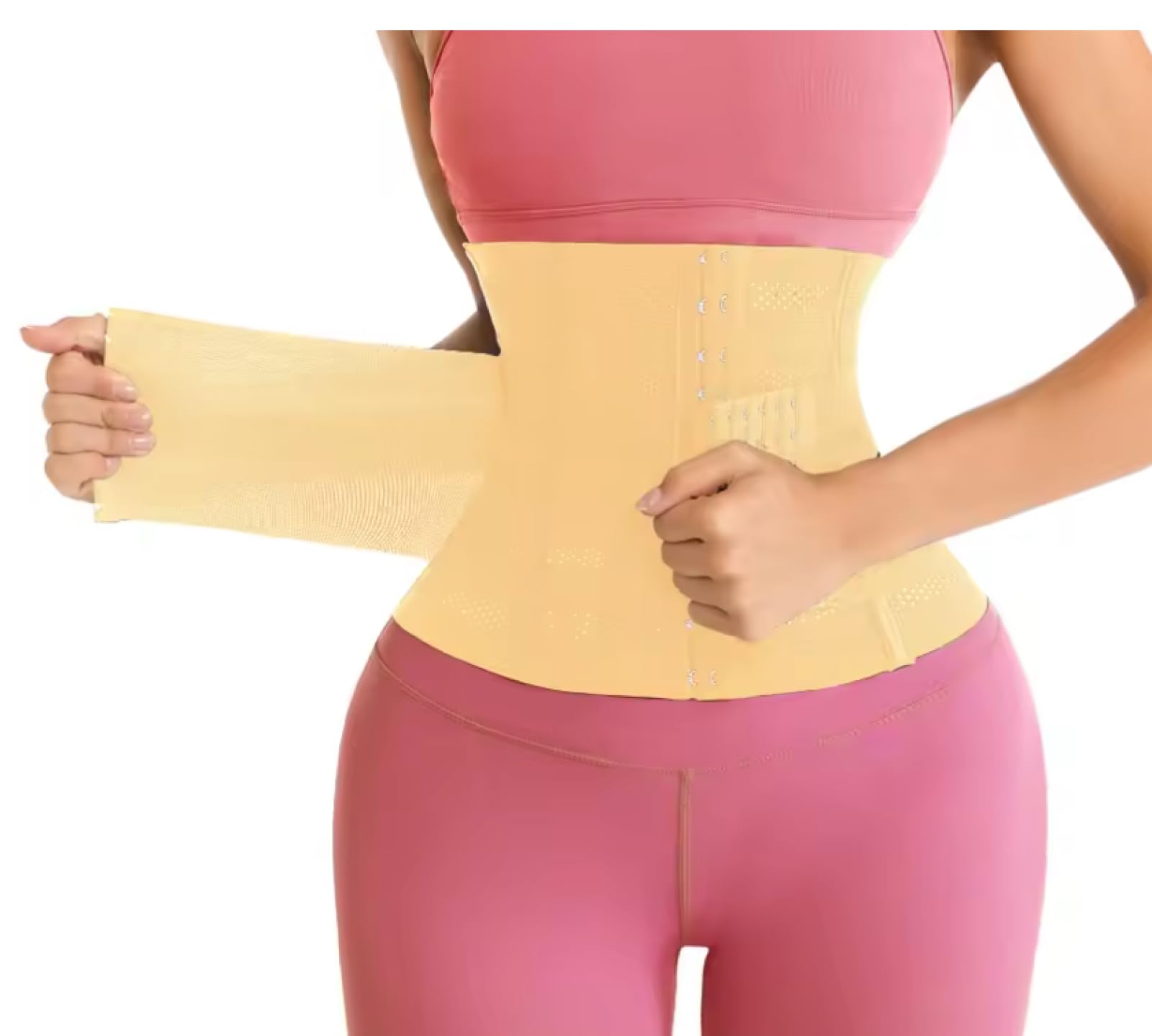 QTANZIQI Faja Reductora de Abdomen para Mujer, Faja Moldeadora de Cuerpo, Cintura Adelgazante