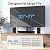 PERLESMITH Swivel Universal TV Stand for 37-80 inch LCD OLED Flat/Curved Screen TVs-Height Adjustable Table Top Center TV Stand with Wire Management, VESA 600x400mm up to 88lbs
