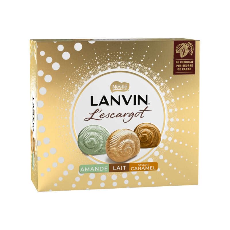 Lanvin L'Escargot Trio Lait Amande Caramel 362g