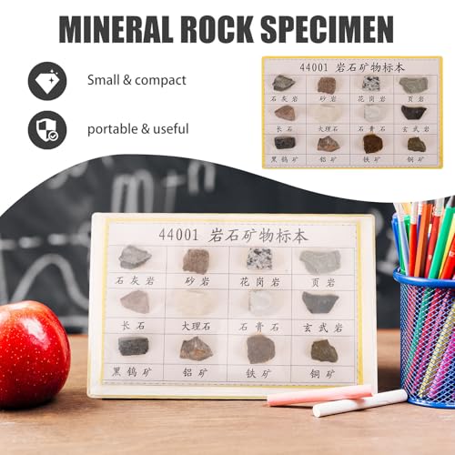 Especímenes de roca mineral multipropósito para pruebas de campo 3