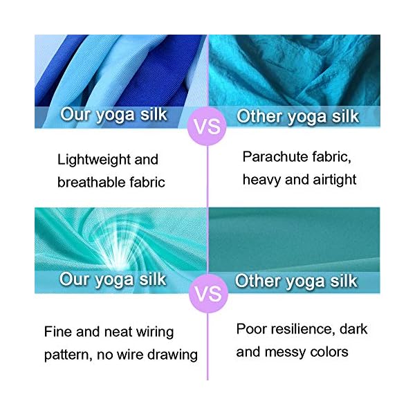 SAIVEN-10m-Aerial-Silks-Equipment-Premium-Yoga-Swing-Set-Aerial-Yoga-Hammock-kit-Yoga-Starter-Kit-Aerial-Dance-EquipmentL-10m-x-W-28m SAIVEN 10m Aerial Silks Equipment Yoga Set, Yoga Swing for Aerial Hammock Silk, Aerial Dance Equipment, Yoga Starter Kit(L: 10m x W: 2.8m) (Gradient Green)