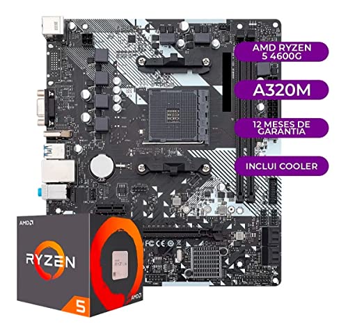 Kit Upgrade, AMD Ryzen 5 4600G, A320M