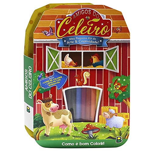 Meu Pequeno Kit de Arte & Criatividade! Amigos do Celeiro: