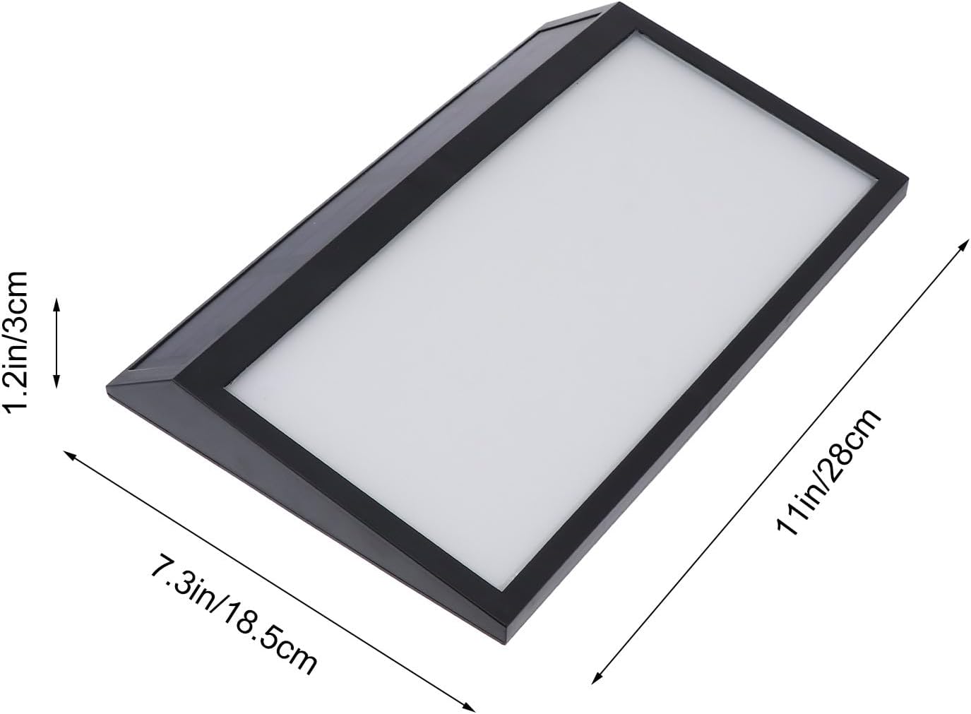 Solar Powered Outdoor House Number Light with LED Letters and Numbers Waterproof Ground Stake Address Sign for Home Solar Door Plate Lamp