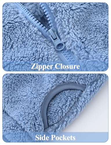 Happy Cherry Kids Fleece Winter Vest Warm Sleeveless Jacket Fall Outwear for Boys Girls Waistcoat Zipper 2-10Years4