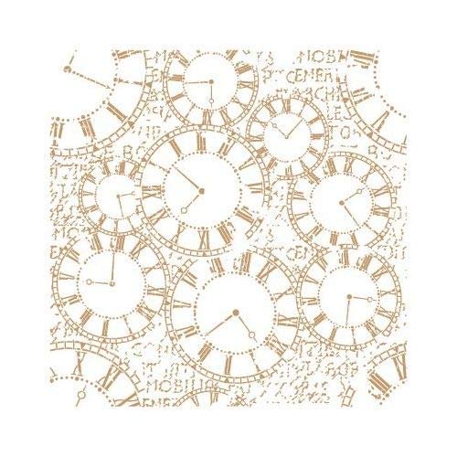 TODO-STENCIL Stencil Deco Sfondo 129 Orologi