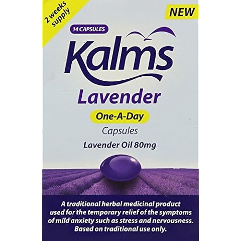 Kalms Lavender One-A-Day Capsules - Pack of 14 Cover