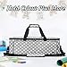 LUXJA Carrying Bag Compatible with Cricut Die-Cutting Machine and Supplies, Tote Bag Compatible with Cricut Explore Air (Air2) and Maker (Bag Only, Patent Design), Gray Dots