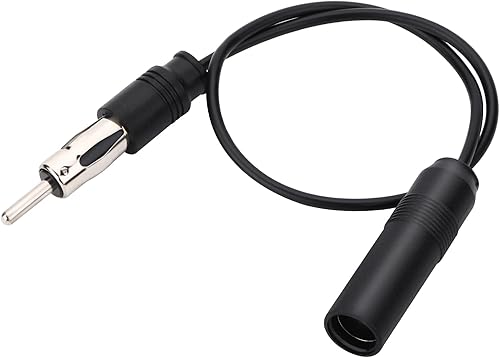 BLTIATLE Cable de extensión de antena de radio de coche de 12 pulgadas, extensor de radio FM AM, conector de enchufe DIN, cable de extensión RG174