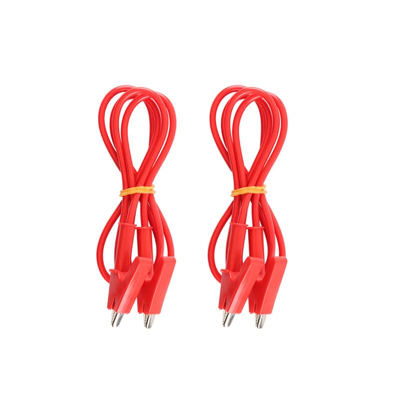Image of Alligator Clips Wires Test Leads, Dual Ended Crocodile Wire Jumper Cables Heavy Duty Wire for Electrical Testing,1m Red 1500V 10A 2PCS