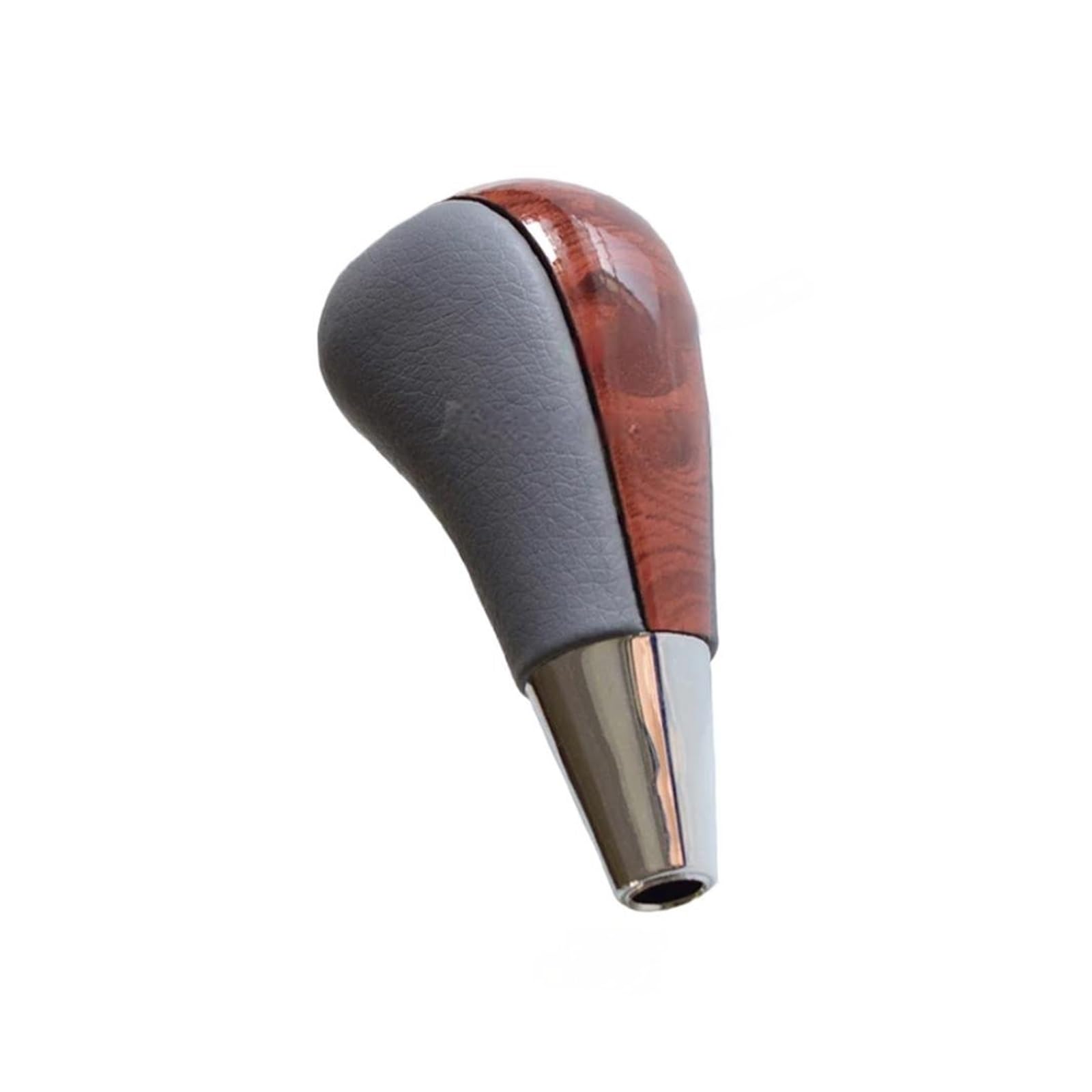 Htvtkrfgrl Wood Gray Leather Sporty Gear Shift Knob For Toyota Prado For Lexus Hilux 2011 For Camry