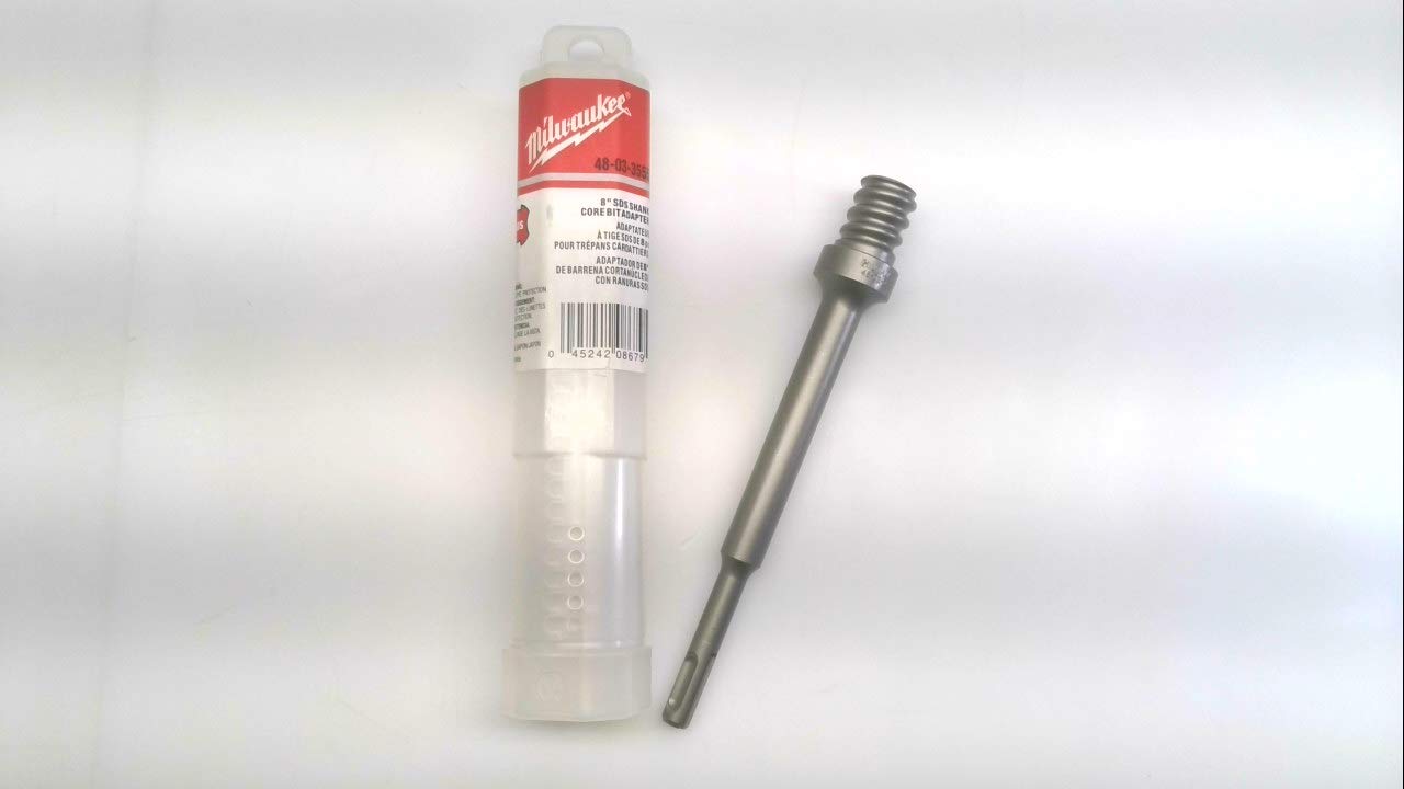Milwaukee 48-03-3555 8-Inch SDS Thin Core Bit Adapter for 1