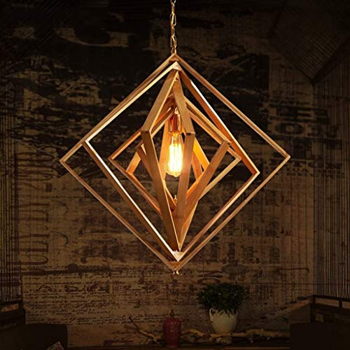 Lustre style japonais en tressage pour remplacer un éclairage agressif de salon