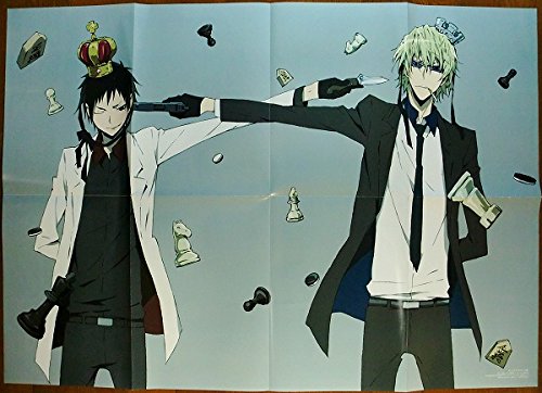 Amazon デュラララ 特大ポスター 折原臨也 平和島静雄 アニメ アニメ 萌えグッズ 通販