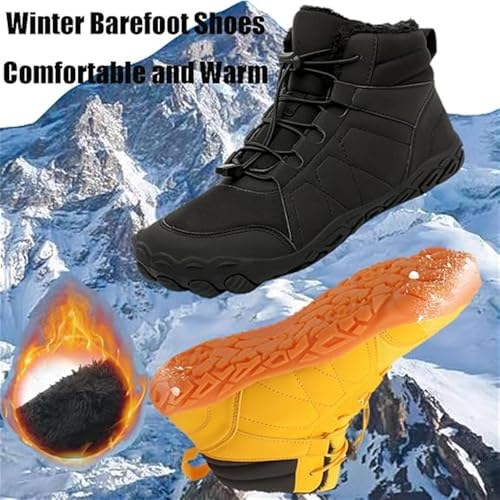 Generic Barefoot Shoes Winter Hike Footwear Womens Mens Grounding Shoes With Copper Wide Toe Box Non-Slip Trail Running3