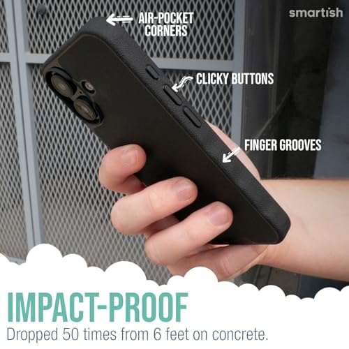 Image of Smartish - Lime Time - iPhone 16 MagSafe Case - Gripmunk [Lightweight + Protective] Thin Cover - Fits iPhone 16