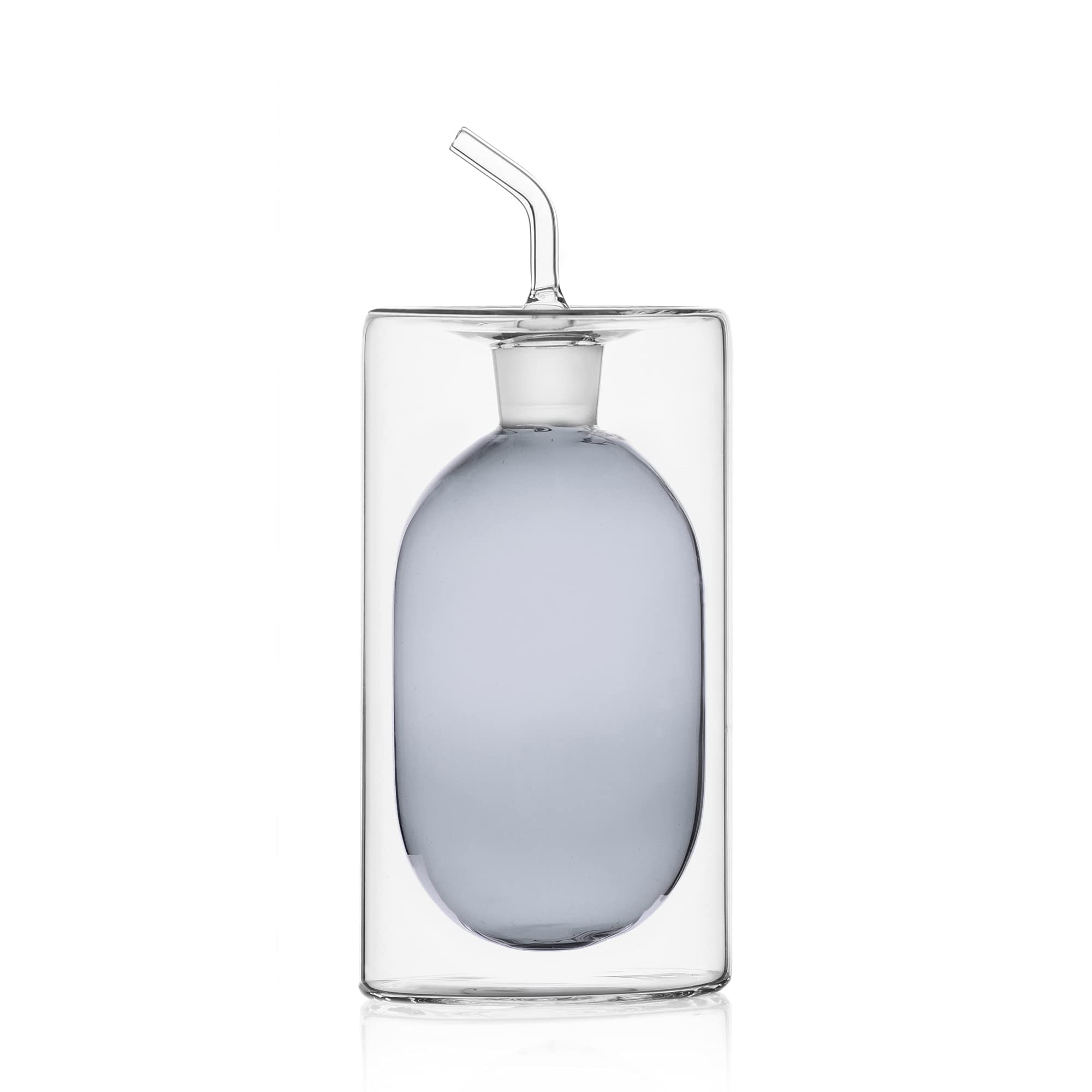 Ichendorf Milano 250ml double wall smoke oil collection Cylinder color double wall