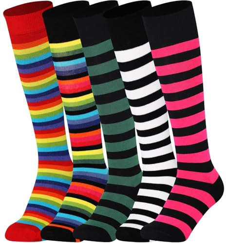 Image of Mysocks Unisex Knee High Stripe Socks