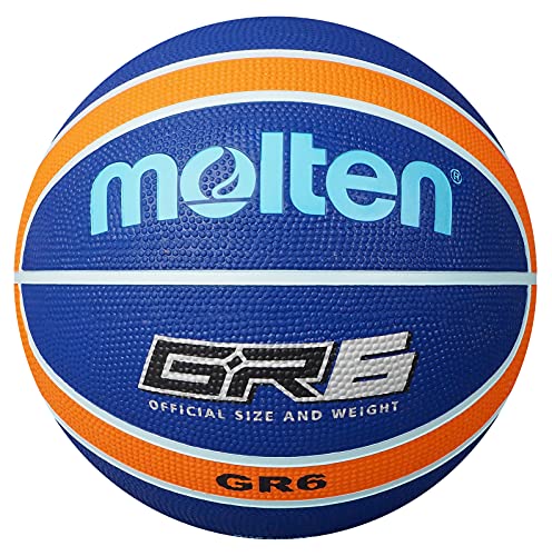 Molten Basket Ball - Blue/orange, Size 6