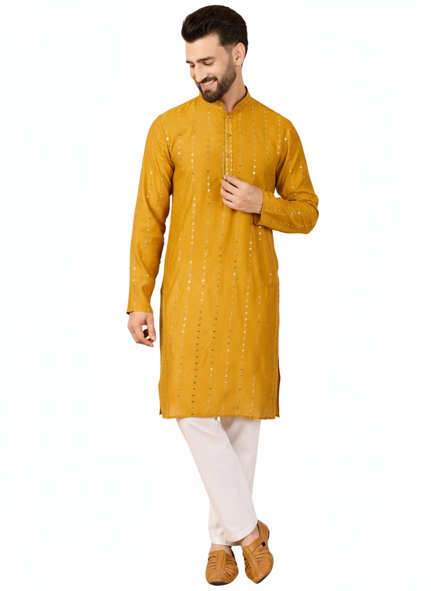 amazon brand - tavasya Men Men's Kurta-picture-34