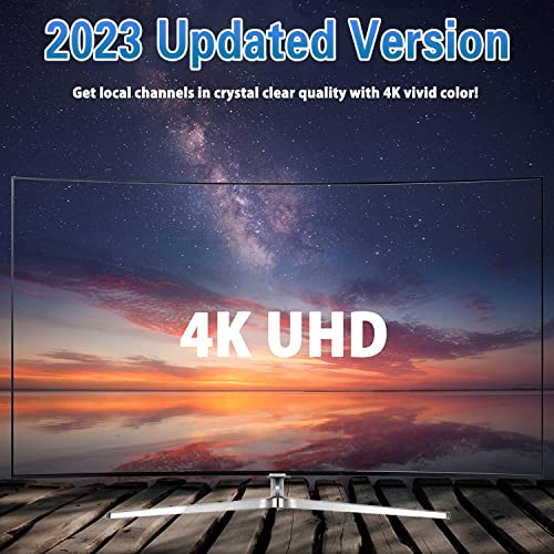 Tv Antenna,Tv Antenna For Smart Tv - Amplified Hdtv Digital Antenna For Tv, Long Distance Indoor/Outdoor Amplified Hdtv Antenna,Support 4K 1080P All Television Outdoor Smart Tv Antenna #TOP3