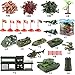 3 otters 307PCS Military Figures and Accessories, Military Base Set War Soldiers Playset Battlefield Accessories for Stocking Stuffers Party Favor
