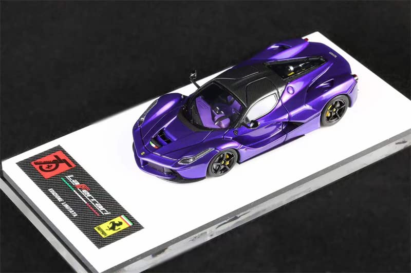 ТоуPRO - DMH 1:64 LaFerraris Knight Black/Shiny silver/violet/red