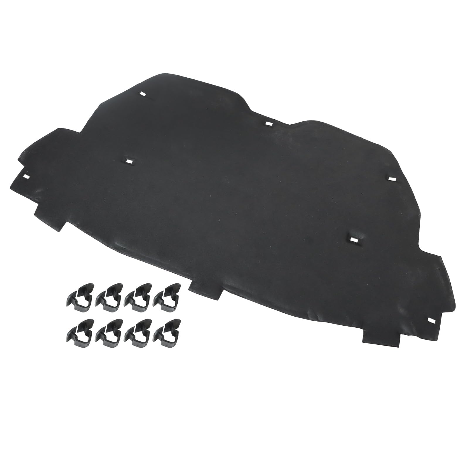 Motorhaubendämmung Motorraum-Isolierung mit Clips Kompatibel mit Ford Galaxy WA6 und S-MAX WA6 2.0 TDCi EcoBoost 2006-2015, Ersatz für 1682018