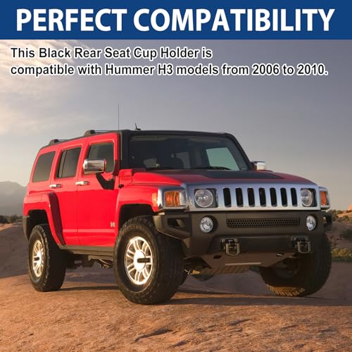 Portavasos trasero para Hummer H3 2006-2010 miniatura 2