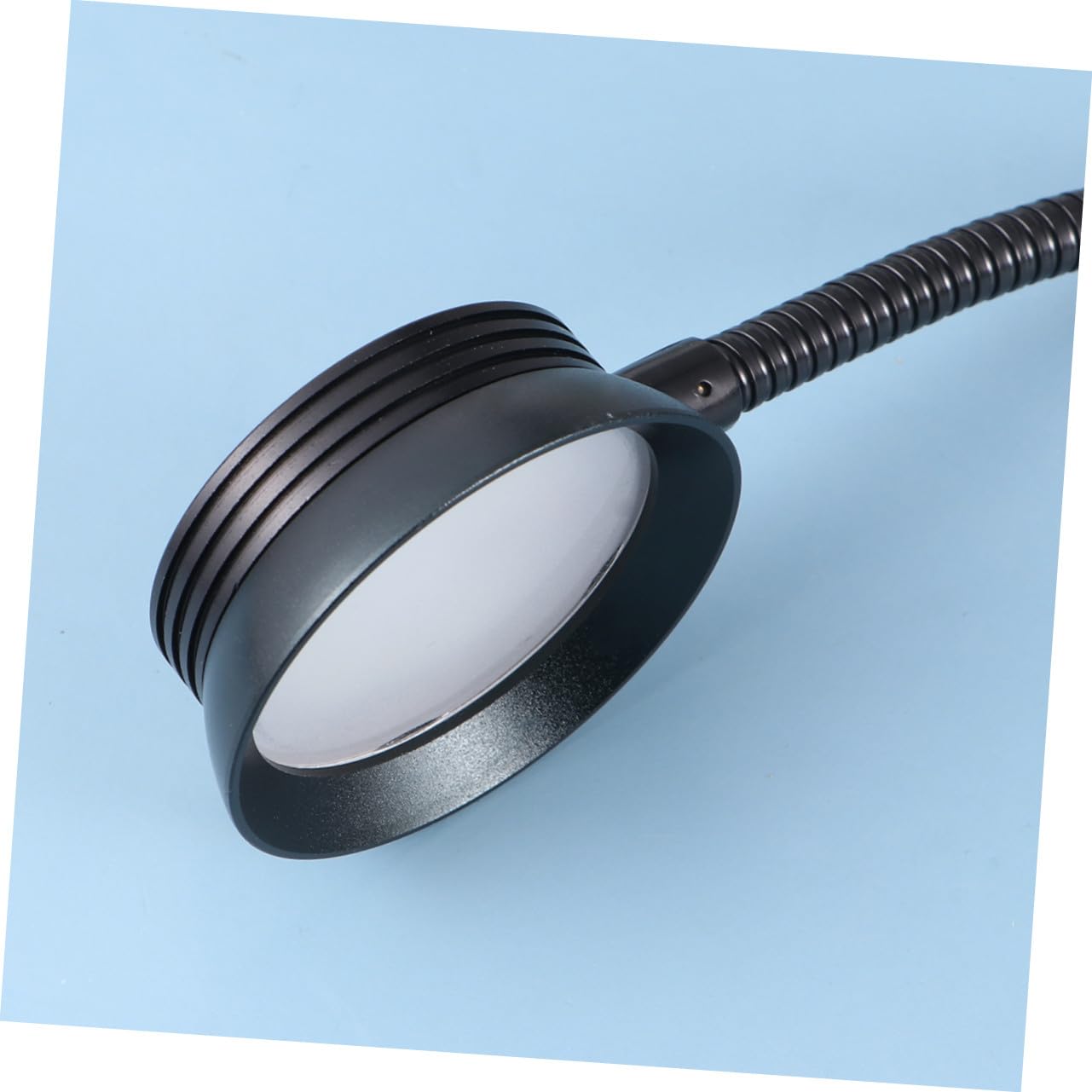 Lampada da Lettura Clip LED Nera, Luce Regolabile a 2 Livelli, Collo Flessibile e Clip Robusta per Lettura a Letto e Viaggi