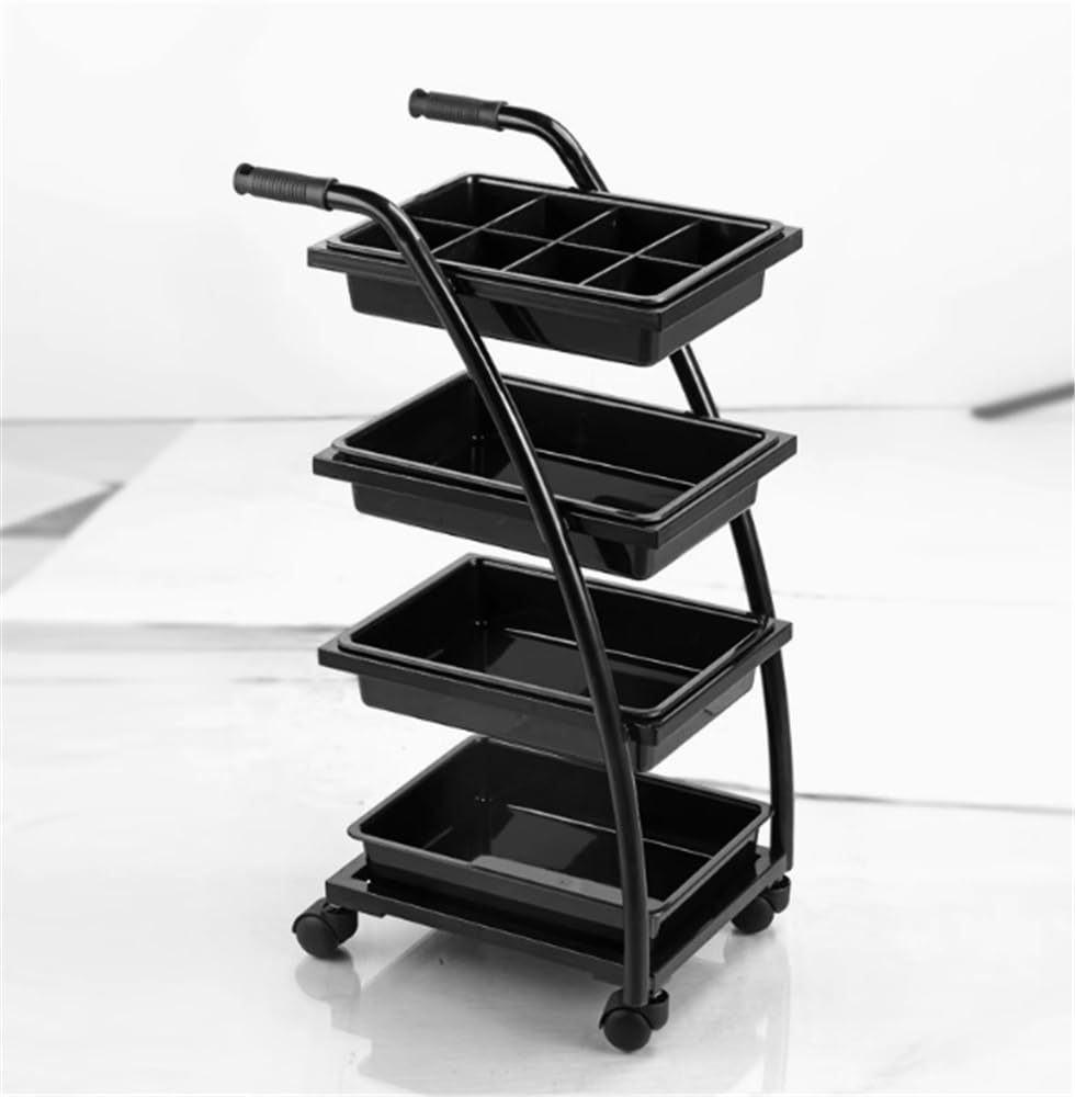 carrello mobile per salone Barbiere, Salone di parrucchiere, Carrello piccolo, taglio capelli, portautensili