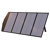 ALLPOWERS 120W Portable Solar Panel Charger for Laptops, Power Station, Foldable US Solar Cell Solar Charger with MC- 4, DC, and USB Output, for Most Solar Generator, Power Station, Cellphone