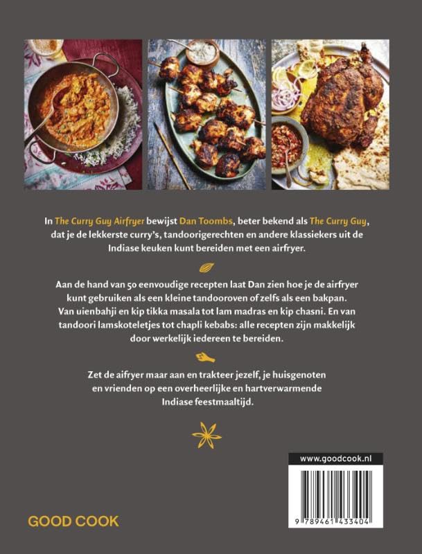 The Curry Guy Airfryer: 50 favoriete Indiase gerechten uit de aifryer
