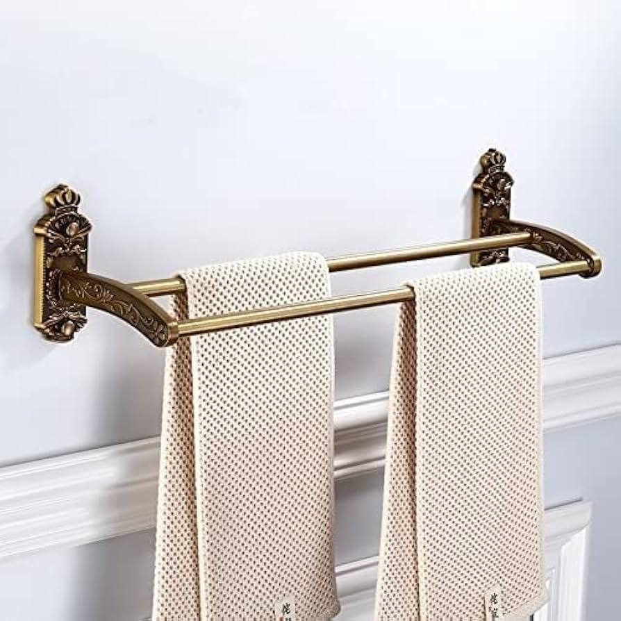 Amazon｜タオル掛け タオルハンガー タオルバー スペースアルミ