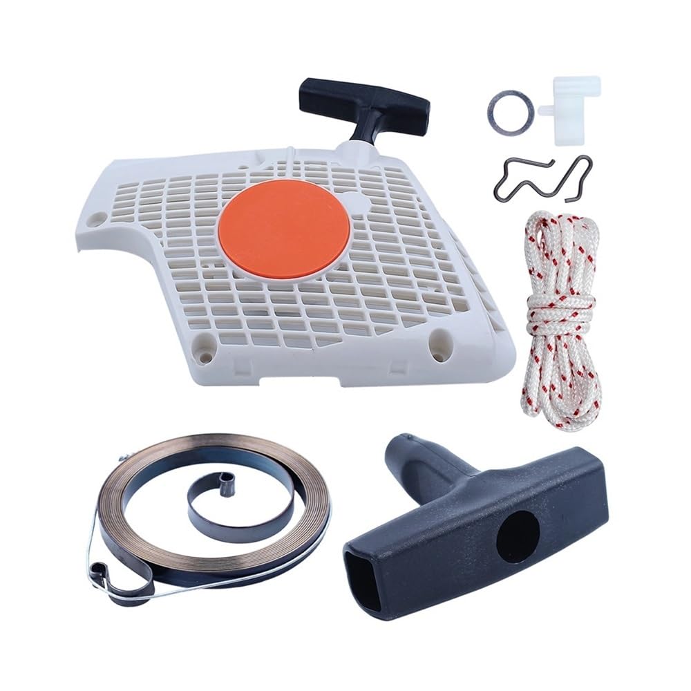 Kit de Agarre de Cuerda de trinquete de Resorte de Arranque de Retroceso Compatible con Motosierra ST MS270 MS280 MS270C MS280C MS 270 280, Repuesto de Repuesto