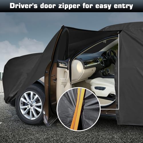 Image of Waterproof SUV Car Cover Custom Fit for 2015-2025 Chevrolet Trax /Tracker,All Weather Outdoor SUV Car Covers,Windproof Cover,Reflective Strip for Snow Rain Dust Cover,Sun UV Protect