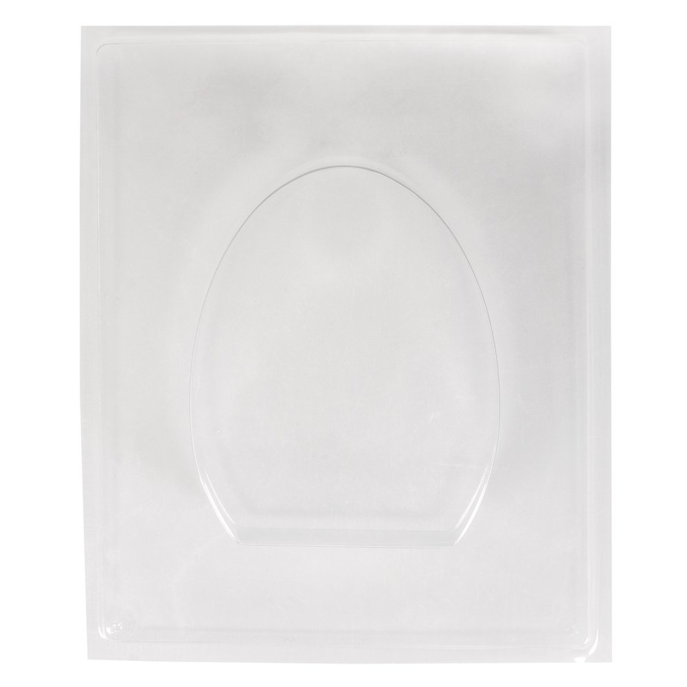 Rayher Egg Shape Casting Mould for Concrete Crafts, Reusable Mould for Casting and Soap Making, clear plastic, 11x14cm, 36066000