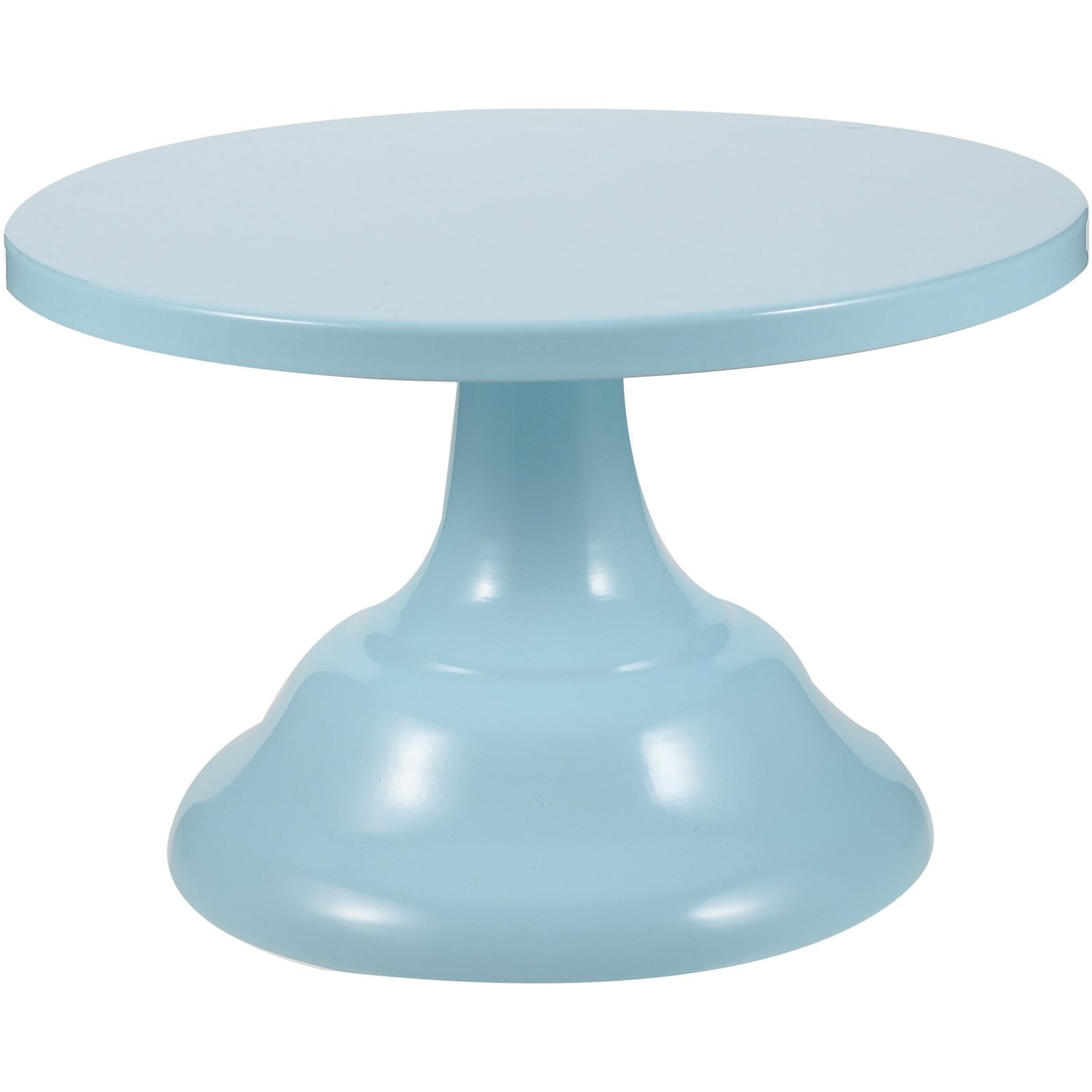 Présentoir à gâteaux stable en métal bleu plateau cupcakes anti basculement