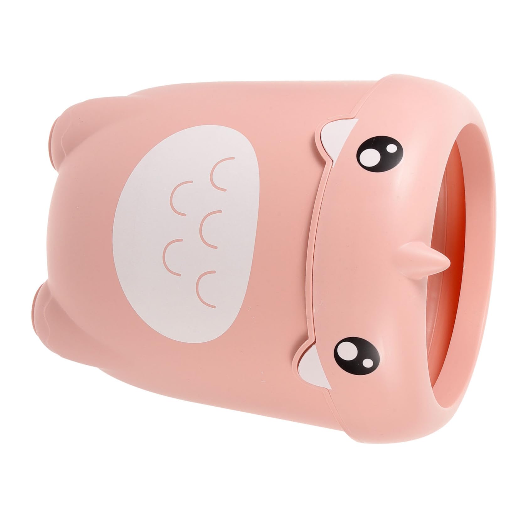 Levemolo Dinosaur Waste Paper Basket Lidless Wastebasket Kids Room Trash Bin Plastic Trash Can