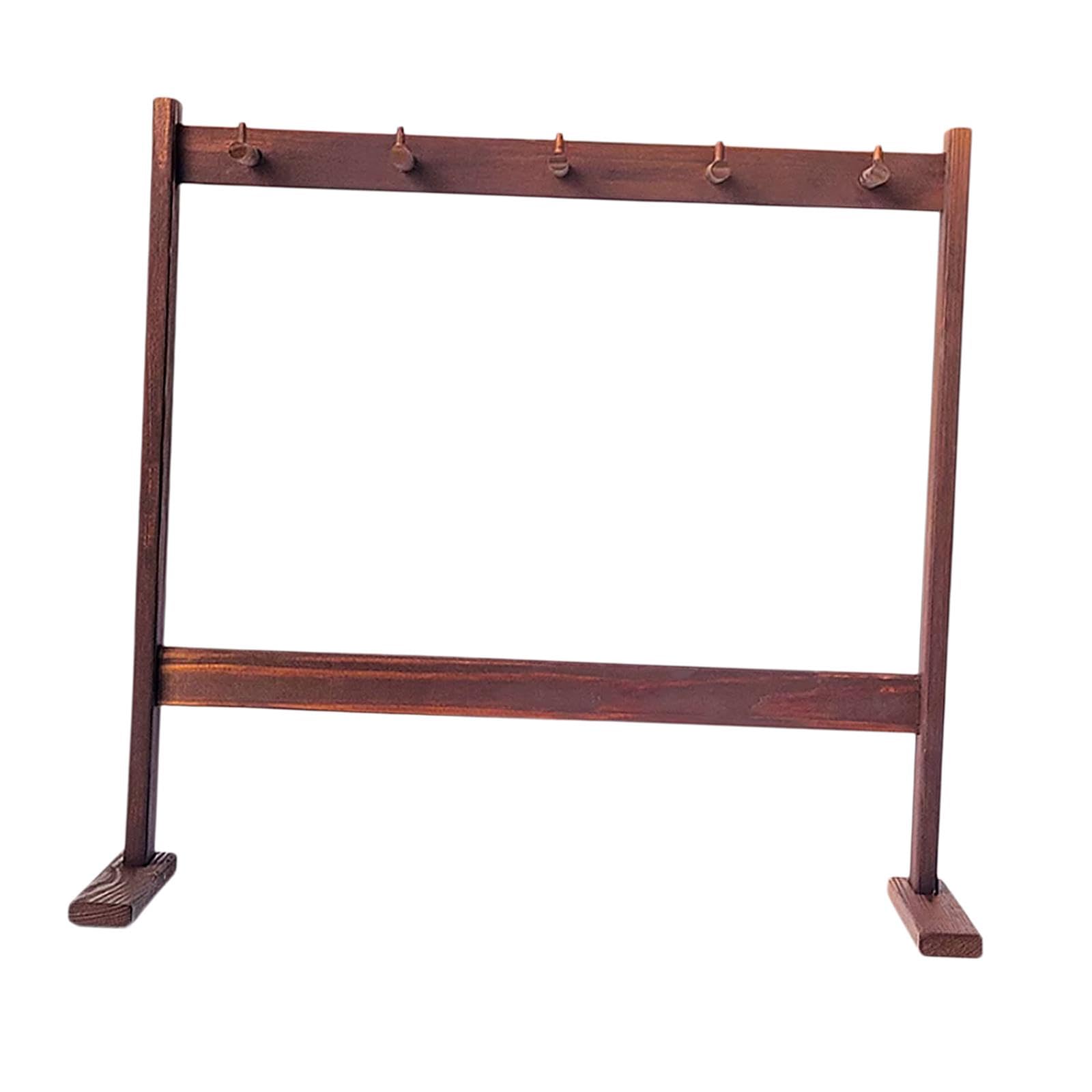 Amagogo Supporto per carillon a, supporto per gong, decorazione da tavolo, elegante espositore per porta carillon per studi, mostre, salotto, camera da, L