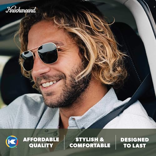 Image of Knockaround Polarized Navigator Sunglasses for Men & Women - UV Protection