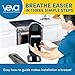 VEVA Air Purifier for Home, Large Room, Bedroom, HEPA Filter & 4 Activated Carbon Pre-Filters - Removes Allergens, Pets Hair, Dust, Dander, Smoke, Odor - Pro Elite 8000