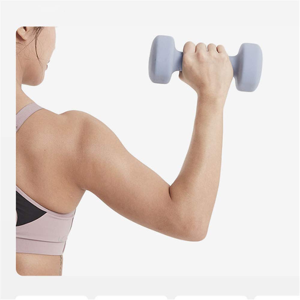 NA Damskie hantle, damskie domowe fitness z cienkimi ramionami sprzęt treningowy dla dziewcząt, cienkie ramiona, trening siłowy o niskiej intensywności (2 kg * 2)