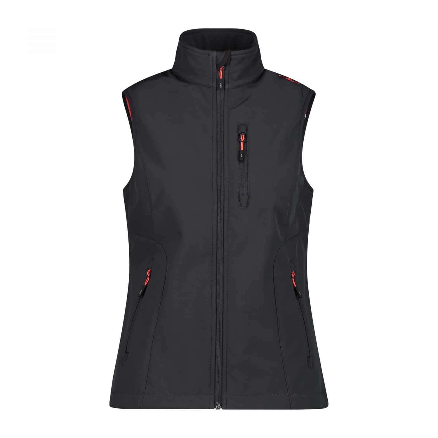 Cmp Women's Noir Softshell Sleeveless Jacket