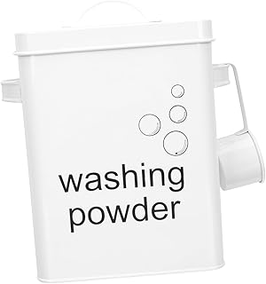 GARVALON Washing Powder Storage Bucket Dog Food Dispenser Dog Food Containers Laundry Container Laundry Soap Dispenser Laundry Bucket Dispenser Household Drum