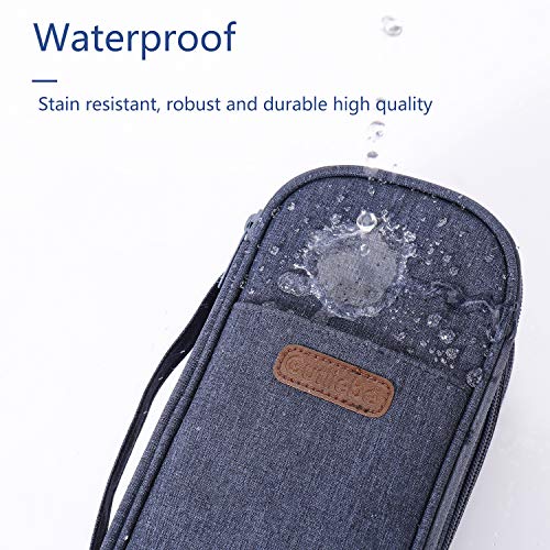 Pennenetui, 3-voudig, schoolmapje, grote opbergruimte, kleurpotloden, tas, waterdicht, draagbaar, voor school, meisjes… - Afbeelding 4