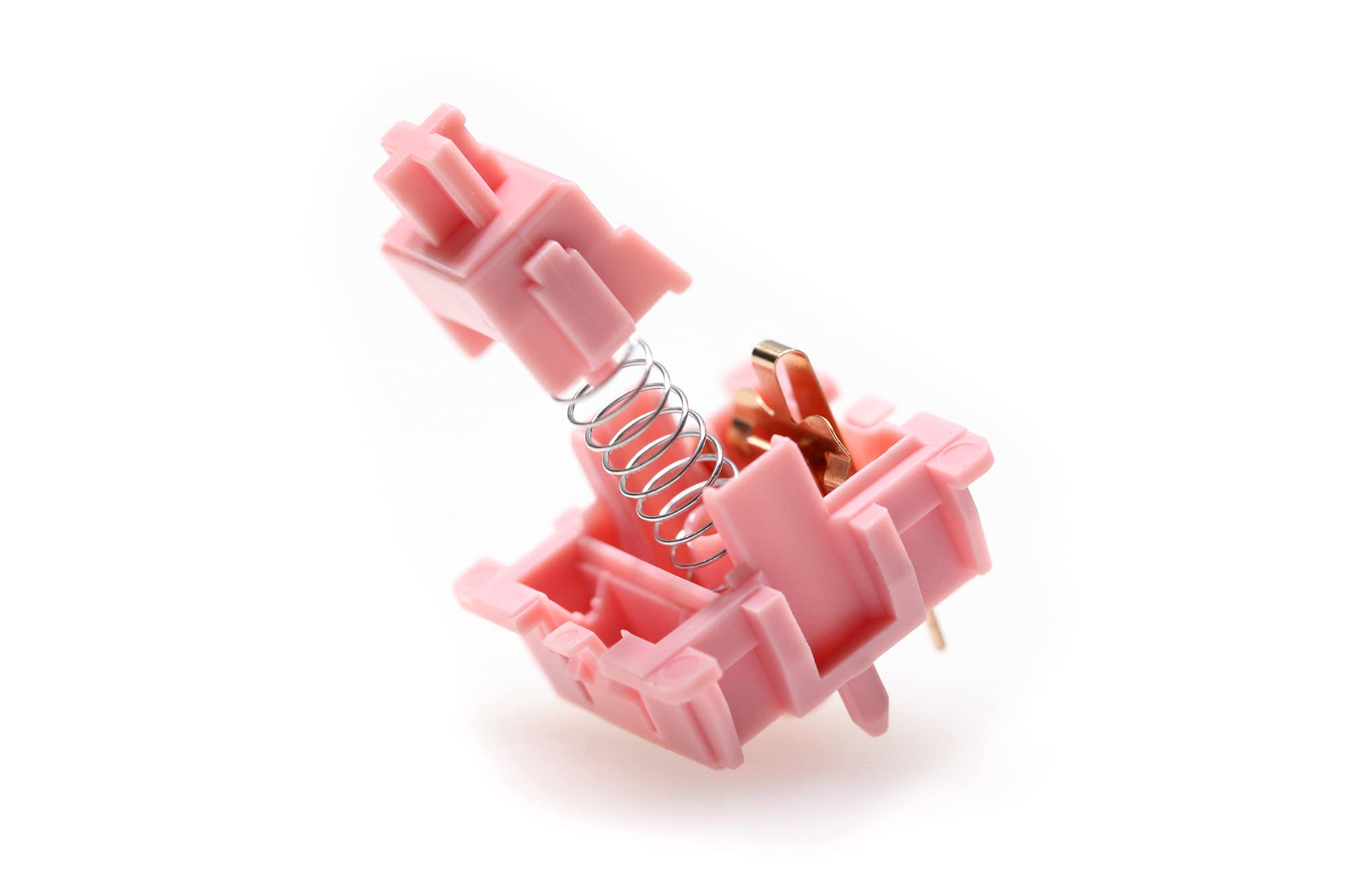 KPREPUBLIC Pink Pig Lot de 90 commutateurs linéaires V3 5 broches RVB SMD 62 g MX pour clavier mécanique POM Nylon Long Spring Lubrifié (Pink Pig V3 Switch X90)