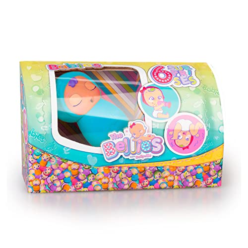 The Bellies from Bellieville The Baby Bellies Toy 2, Multicolor, One Size (Famosa BEE08200)